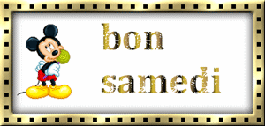 Gif animé Bon vendredi mickey